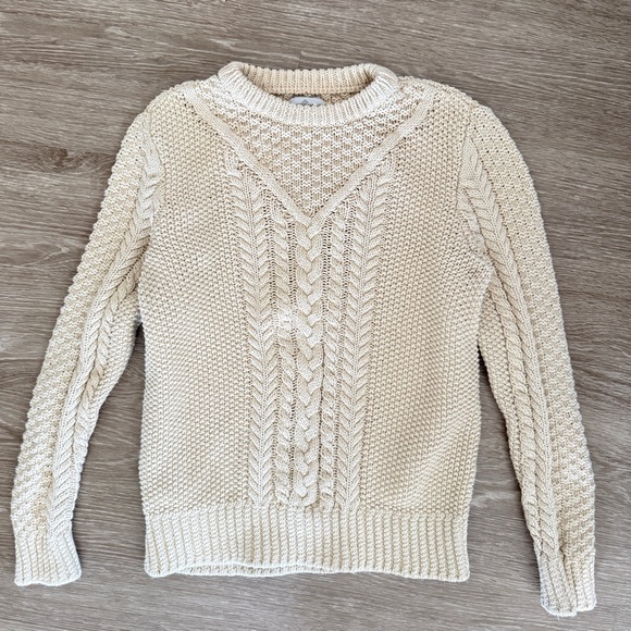 L.L. Bean Sweaters - LL Bean Signature 100% Cotton Fisherman Sweater